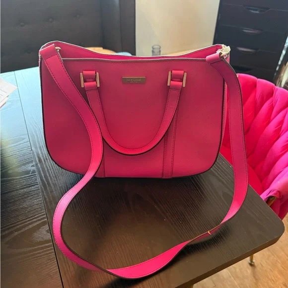 Kate Spade Vibrant Pink Shoulder Bag - Picture 2 of 7